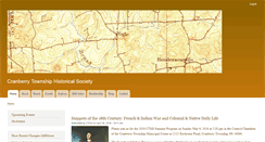Desktop Screenshot of explorecranberry.org